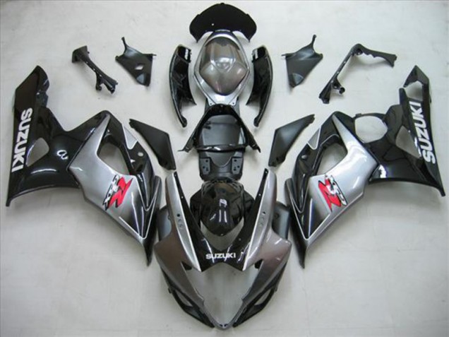 Cheapest 2005-2006 Black Silver Suzuki GSXR1000 Motorcycle Fairing Canada Cheapest 2005-2006 Black Silver Suzuki GSXR1000 Motorcycle Fairing Canada