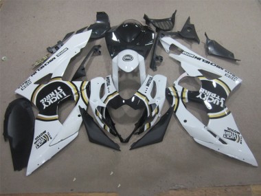 Cheapest 2005-2006 White Lucky Strike Black Motul Suzuki GSXR1000 Motorcycle Fairing Kit Canada