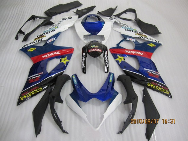 Cheapest 2005-2006 Blue Black Rockstar Suzuki GSXR1000 Replacement Motorcycle Fairings Canada