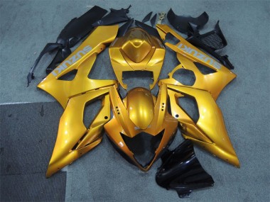 Cheapest 2005-2006 Gold Suzuki GSXR1000 Motorcycle Fairings Kit Canada