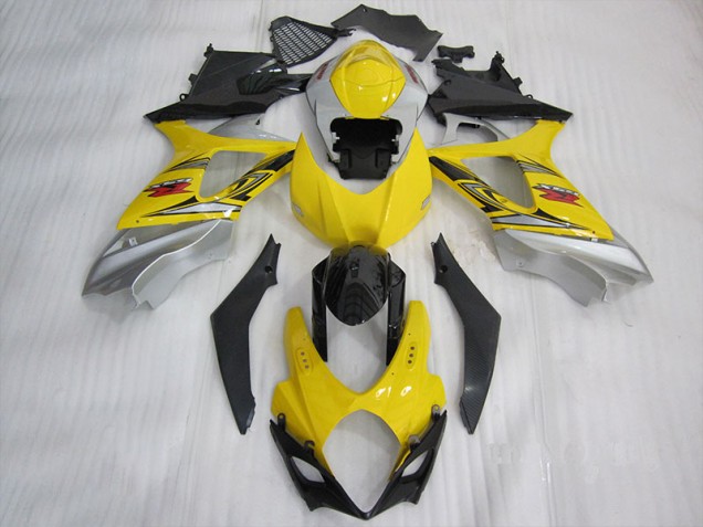 Cheapest 2007-2008 Yellow Black Suzuki GSXR1000 Motorbike Fairings Canada