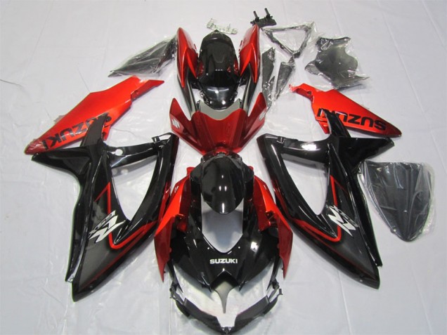 Cheapest 2007-2008 Black Red Suzuki GSXR1000 Motorbike Fairing Canada Cheapest 2007-2008 Black Red Suzuki GSXR1000 Motorbike Fairing Canada