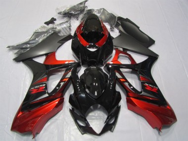 Cheapest 2007-2008 Black Red Suzuki GSXR1000 Motorcycle Fairing Kit Canada