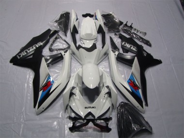 Cheapest 2007-2008 White Black Suzuki GSXR1000 Motor Bike Fairings Canada