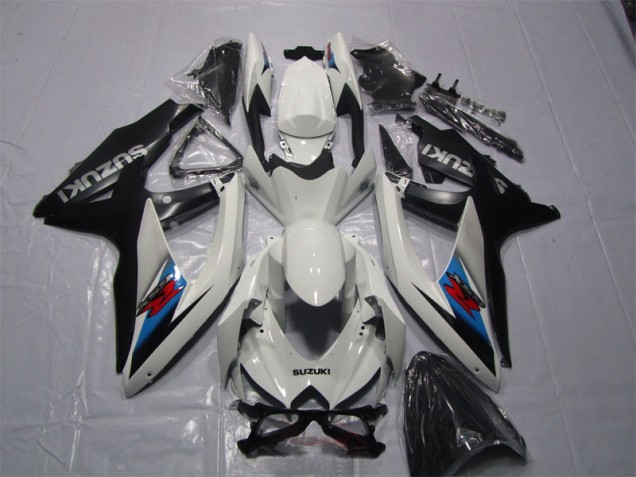 Cheapest 2007-2008 White Black Suzuki GSXR1000 Motor Bike Fairings Canada