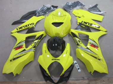 Cheapest 2007-2008 Yellow Black Suzuki GSXR1000 Motorcycle Fairings Kit Canada