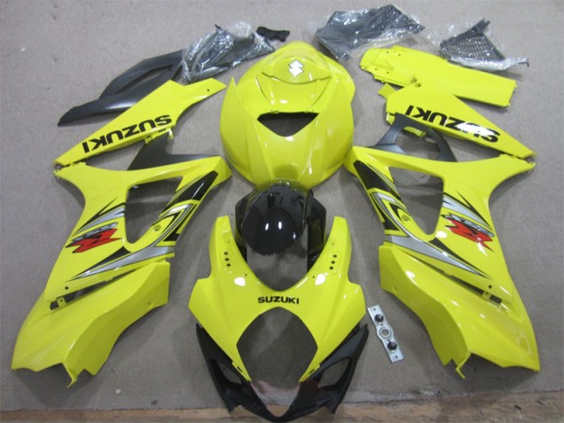 Cheapest 2007-2008 Yellow Black Suzuki GSXR1000 Motorcycle Fairings Kit Canada Cheapest 2007-2008 Yellow Black Suzuki GSXR1000 Motorcycle Fairings Kit Canada