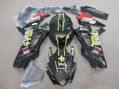 Cheapest 2007-2008 Black Yellow Rizla Suzuki GSXR1000 Bike Fairings Canada