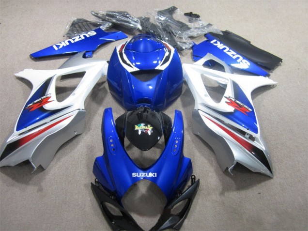 Cheapest 2007-2008 Blue White Suzuki GSXR1000 Motor Bike Fairings Canada Cheapest 2007-2008 Blue White Suzuki GSXR1000 Motor Bike Fairings Canada