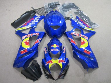 Cheapest 2007-2008 Blue Red Bull Suzuki GSXR1000 Motorbike Fairing Kits Canada