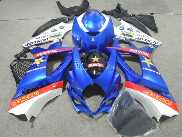 Cheapest 2007-2008 Blue Rockstar Suzuki GSXR1000 Motorcycle Fairings Kits Canada Cheapest 2007-2008 Blue Rockstar Suzuki GSXR1000 Motorcycle Fairings Kits Canada