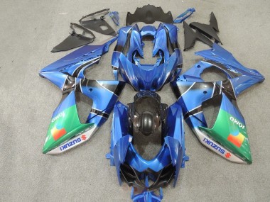 Cheapest 2009-2016 Blue Green JOMO Suzuki GSXR1000 Motorcycle Replacement Fairings Canada