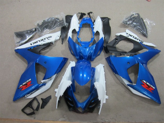 Cheapest 2009-2016 Blue White Suzuki GSXR1000 Motorcycle Fairings Canada Cheapest 2009-2016 Blue White Suzuki GSXR1000 Motorcycle Fairings Canada