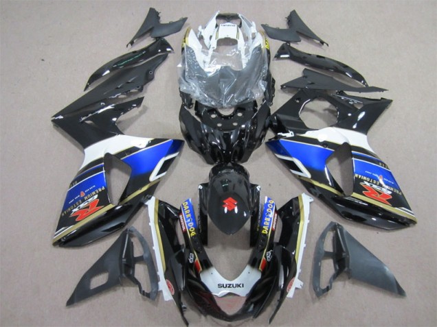 Cheapest 2009-2016 Black Blue Dark Dog Suzuki GSXR1000 Motorcycle Fairing Kits Canada Cheapest 2009-2016 Black Blue Dark Dog Suzuki GSXR1000 Motorcycle Fairing Kits Canada