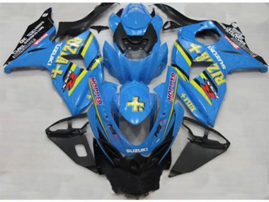 Cheapest 2009-2016 Blue Rizla Hopper Suzuki GSXR1000 Bike Fairings Canada
