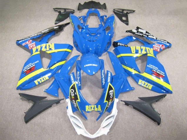 Cheapest 2009-2016 Blue Rizla Q8 oils Suzuki GSXR1000 Replacement Motorcycle Fairings Canada