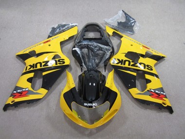 Cheapest 2001-2003 Yellow Black Suzuki GSXR600 Motorcycle Fairings Kits Canada