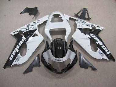 Cheapest 2001-2003 White Black Suzuki GSXR600 Motorbike Fairings Canada