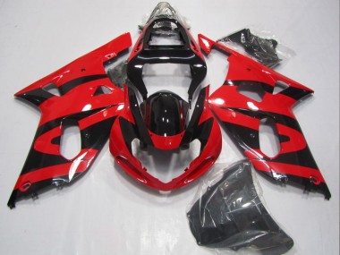 Cheapest 2001-2003 Black Red Suzuki GSXR600 Motorbike Fairing Canada
