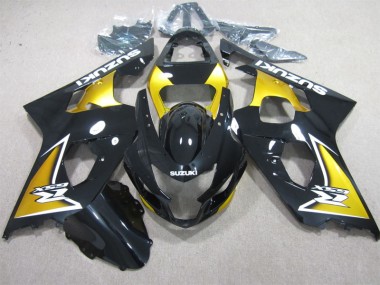 Cheapest 2004-2005 Black Yellow Suzuki GSXR600 Motorcycle Replacement Fairings Canada