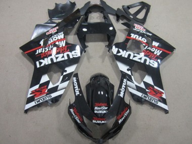 Cheapest 2004-2005 Black Red Telefumia Movistar Suzuki GSXR600 Motorbike Fairing Canada