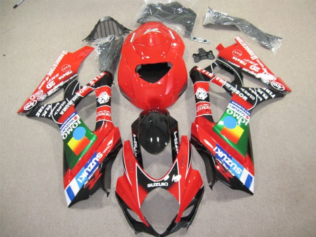 Cheapest 2004-2005 Red Black Suzuki GSXR600 Motorcycle Fairing Kit Canada Cheapest 2004-2005 Red Black Suzuki GSXR600 Motorcycle Fairing Kit Canada