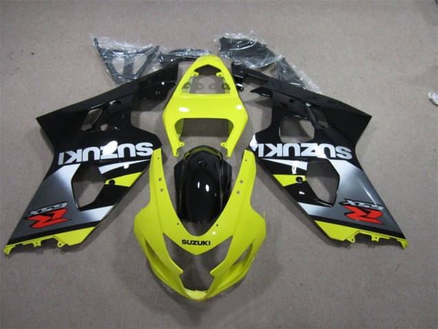 Cheapest 2004-2005 Yellow Black Suzuki GSXR600 Motorcycle Bodywork Canada Cheapest 2004-2005 Yellow Black Suzuki GSXR600 Motorcycle Bodywork Canada