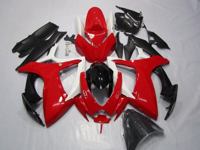 Cheapest 2006-2007 Red Black Suzuki GSXR600 Motorcycle Replacement Fairings Canada Cheapest 2006-2007 Red Black Suzuki GSXR600 Motorcycle Replacement Fairings Canada