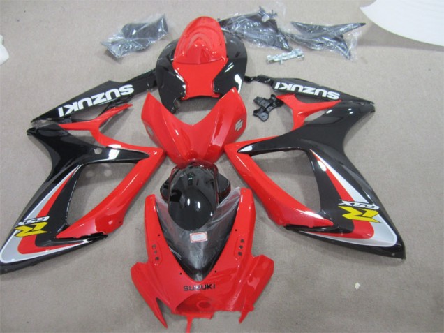 Cheapest 2006-2007 Red Black Suzuki GSXR600 Replacement Fairings Canada Cheapest 2006-2007 Red Black Suzuki GSXR600 Replacement Fairings Canada