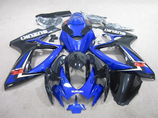 Cheapest 2006-2007 Black Blue Suzuki GSXR600 Motorcycle Fairings Kit Canada Cheapest 2006-2007 Black Blue Suzuki GSXR600 Motorcycle Fairings Kit Canada