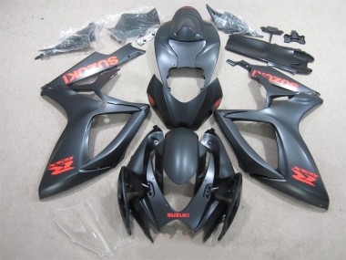 Cheapest 2006-2007 Black Red Decal Suzuki GSXR600 Motorcycle Fairing Canada