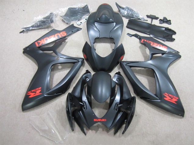 Cheapest 2006-2007 Black Red Decal Suzuki GSXR600 Motorcycle Fairing Canada