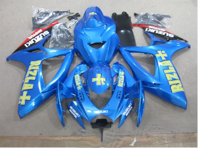 Cheapest 2006-2007 Blue Yellow Rizla Suzuki GSXR600 Motorbike Fairing Canada Cheapest 2006-2007 Blue Yellow Rizla Suzuki GSXR600 Motorbike Fairing Canada