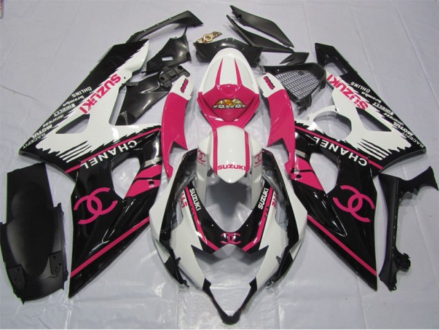 Cheapest 2006-2007 Pink Chanel Suzuki GSXR600 Bike Fairings Canada Cheapest 2006-2007 Pink Chanel Suzuki GSXR600 Bike Fairings Canada