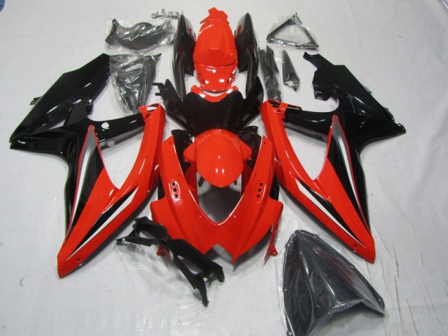 Cheapest 2008-2010 Red Black Suzuki GSXR600 Moto Fairings Canada Cheapest 2008-2010 Red Black Suzuki GSXR600 Moto Fairings Canada