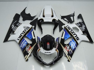 Cheapest 2001-2003 Black White Blue Viru Suzuki GSXR750 Bike Fairings Canada