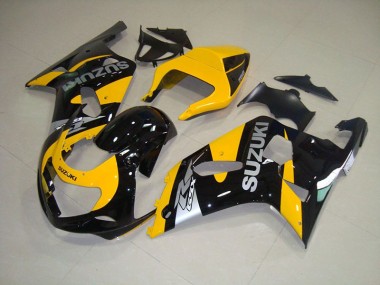 Cheapest 2001-2003 Yellow Black Suzuki GSXR750 Bike Fairing Canada