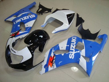 Cheapest 2001-2003 Blue White Suzuki GSXR750 Bike Fairings Canada