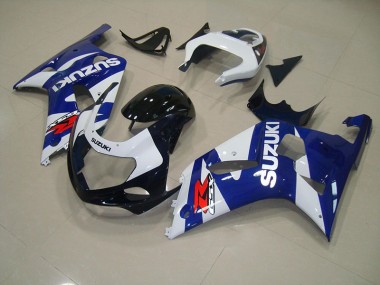 Cheapest 2001-2003 Blue White Suzuki GSXR750 Motorbike Fairing Canada