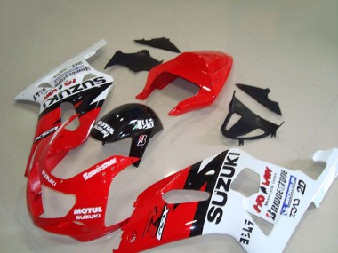 Cheapest 2001-2003 Red White Motul Suzuki GSXR750 Motorcycle Replacement Fairings Canada