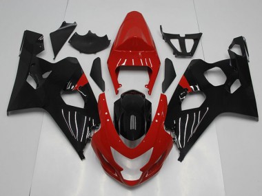 Cheapest 2004-2005 Red Black Suzuki GSXR750 Motorcylce Fairings Canada