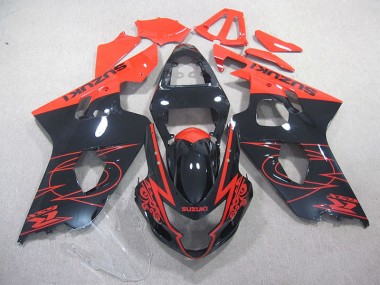 Cheapest 2004-2005 Red Black Suzuki GSXR750 Motorcycle Fairings Canada