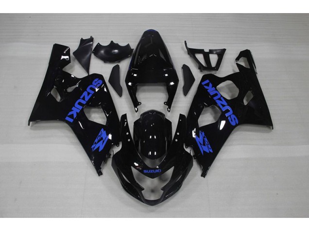 Cheapest 2004-2005 Black Blue Decal Suzuki GSXR750 Motorcycle Fairing Kits Canada Cheapest 2004-2005 Black Blue Decal Suzuki GSXR750 Motorcycle Fairing Kits Canada