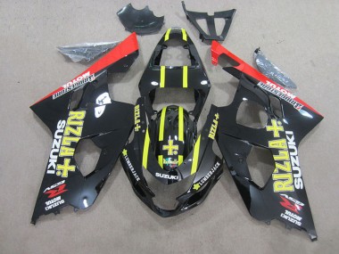 Cheapest 2004-2005 Black Yellow Rizla Suzuki GSXR750 Bike Fairing Canada