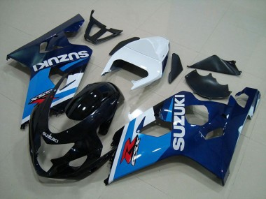 Cheapest 2004-2005 Blue White Suzuki GSXR750 Motorbike Fairing Canada
