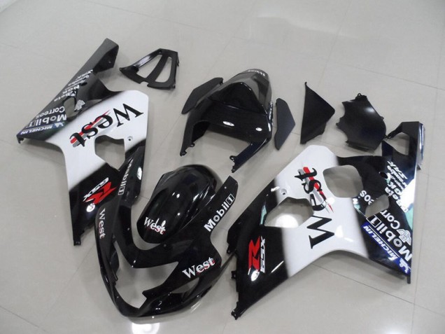 Cheapest 2004-2005 Black West Suzuki GSXR750 Bike Fairing Kit Canada Cheapest 2004-2005 Black West Suzuki GSXR750 Bike Fairing Kit Canada