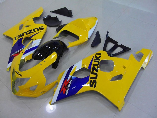 Cheapest 2004-2005 Yellow Blue Suzuki GSXR750 Motorcycle Fairings Kits Canada Cheapest 2004-2005 Yellow Blue Suzuki GSXR750 Motorcycle Fairings Kits Canada