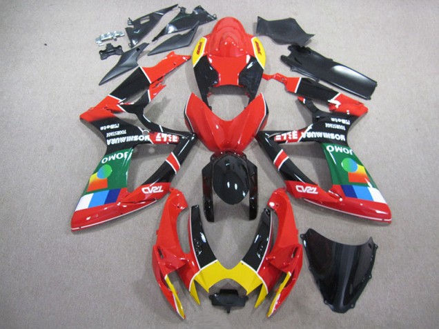 Cheapest 2006-2007 Red Black Green Suzuki GSXR750 Replacement Fairings Canada Cheapest 2006-2007 Red Black Green Suzuki GSXR750 Replacement Fairings Canada