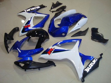 Cheapest 2006-2007 Blue White Black Suzuki GSXR750 Motorcylce Fairings Canada