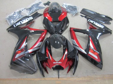 Cheapest 2006-2007 Black Red Suzuki GSXR750 Motorcycle Fairing Canada